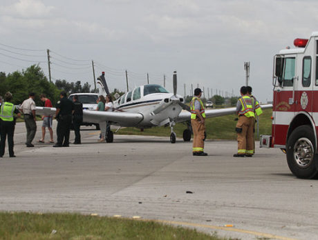 Plane lands on SR 60 west of I-95