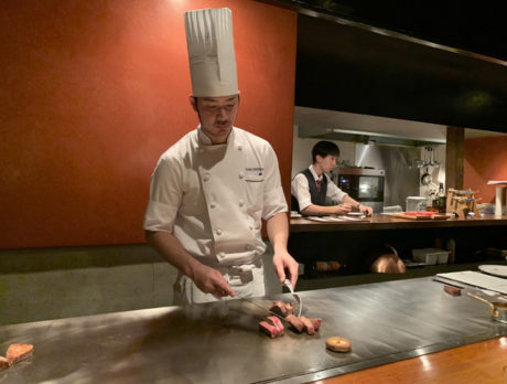 Kobe beef at a Japanese outpost of celebrity Chef Nobu