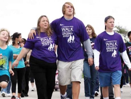 Spurred by example, 120 walk for epilepsy at Riverside Park