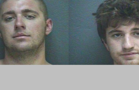 After chase, 2 men accused of home burglary, stealing car