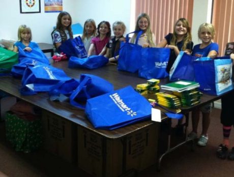 Church gives away school supplies at rummage sale Nov. 10