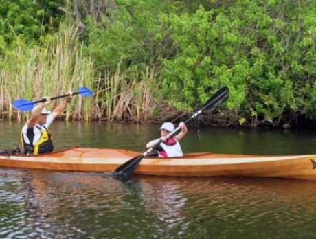 Up the River with a Paddle