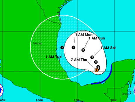 Tropical Storm Nate – Sept. 8