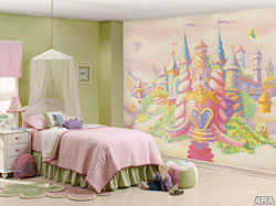 Color, murals can turn your kid’s room into a castle