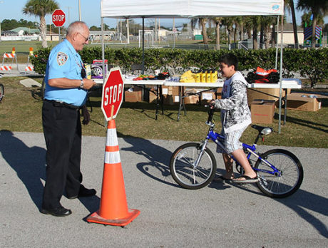 Sebastian Police raise bike safety awareness with Bike Rodeo