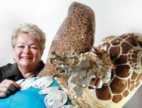 Ruth Holt – Indian River County’s turtle (statue) doctor