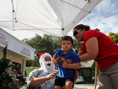 Santa makes a visit to Florida