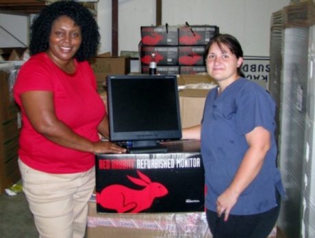 Habitat homeowners take class to qualify for free refurbished computers