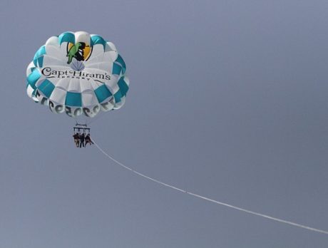 Parasailing at Captain Hiram’s