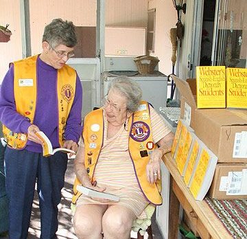 Lions Club to donate dictionaries to Fellsmere Elementary students