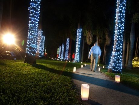 McKee Botanical Garden becomes a winter wonderland for the holidays