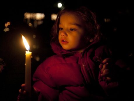 Sandy Hook Vigil at LaPorte Farms