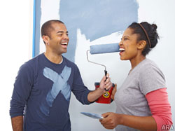 Looking for a DIY project? Painting is an easy and affordable place to start