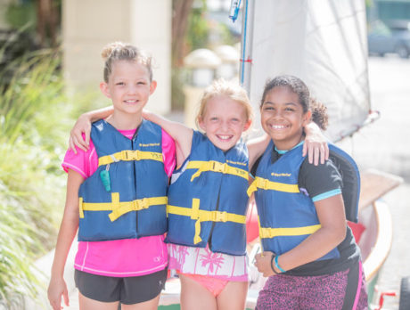 PHOTOS: Water good time! Youth campers sold on sailing
