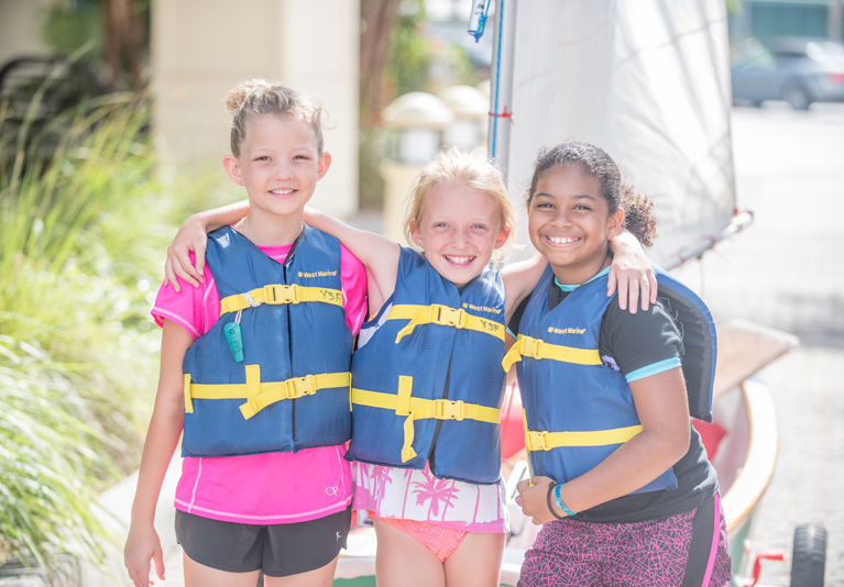 PHOTOS: Water good time! Youth campers sold on sailing