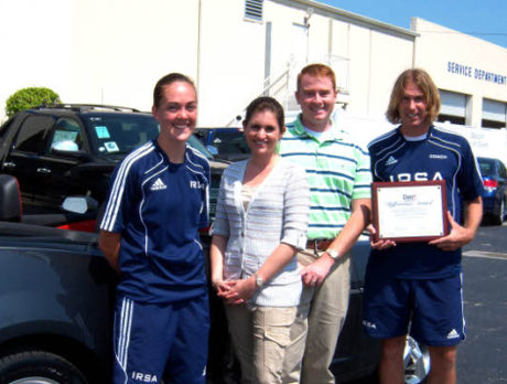 Dyer Difference Award presented to Indian River Soccer Assoc.