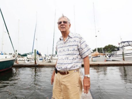 Boaters put down roots in dirt in ‘Velcro Beach’