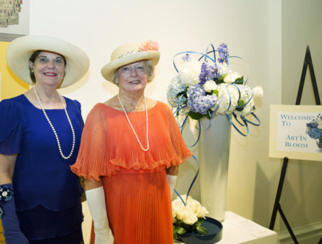 Downton Abbey theme at Art-in-Bloom lunch