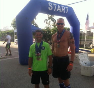 Vero Police medal in Florida Police & Fire Games