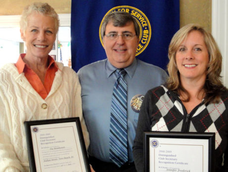 National Exchange Club honors Jenny Frederick and Tia Beinhower