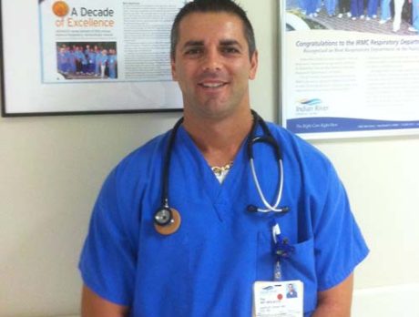 IRMC’s Pier Mangieri receives first ACCS Certification on the Treasure Coast