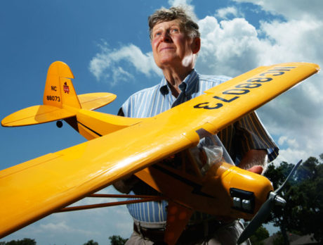Love of flying endures for head of model plane club