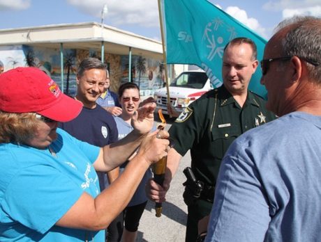 Law enforcement, Special Olympians run for awareness through Sebastian