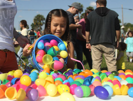 Sebastian celebrates Easter