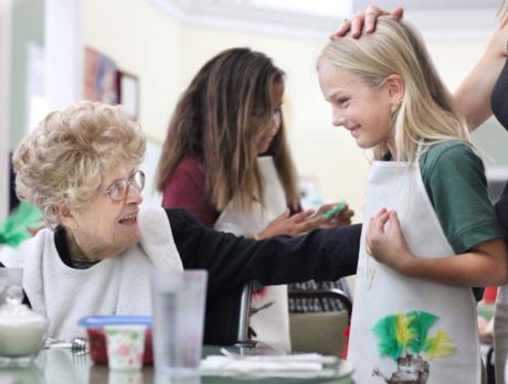 At Thanksgiving, kids help elderly fight the loneliness of the season