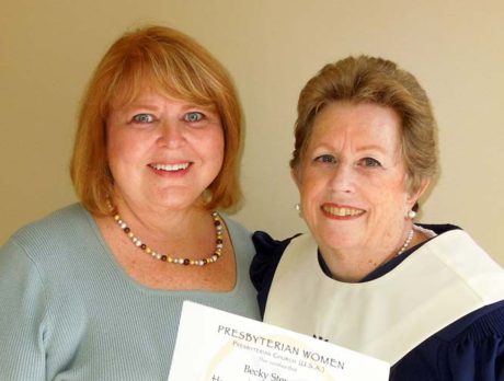 Presbyterian Women honor Becky Stewart with life membership