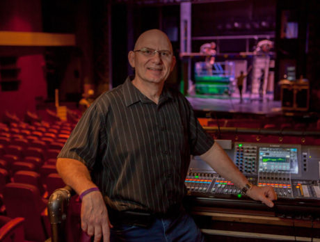 The man behind the superb sound at Riverside Theatre