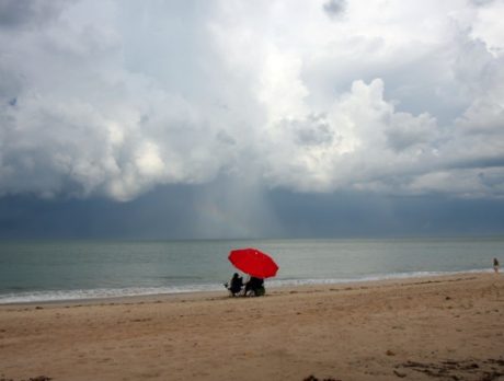 No storm chasing needed in Vero Beach