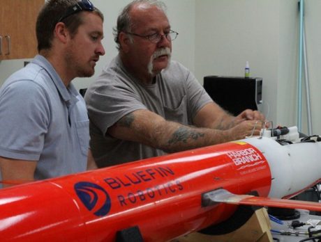 Robotic glider at Harbor Branch