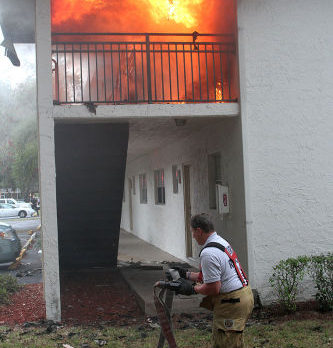 Fire at Shadowbrook Apartments