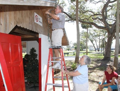 House will be ready to welcome Santa by Sebastian Holiday Parade