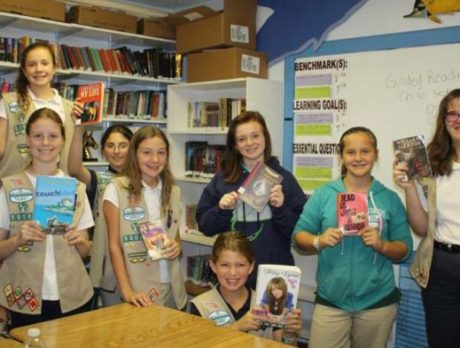 Girl Scouts working to provide library for new Sebastian Charter Junior High