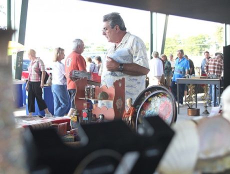 Treasure hunters have today to scout finds at antique show at fairgrounds