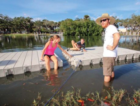 Vero Rowing Club’s gift to the public: a floating dock