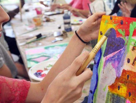 Hugs bring joy to Vero museum’s intergenerational art class