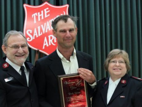 Rick Ware named Volunteer of the Year for Salvation Army of IRC