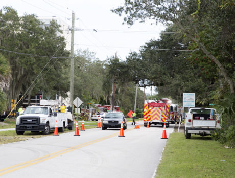 Fire Department investigating fire at island apartment