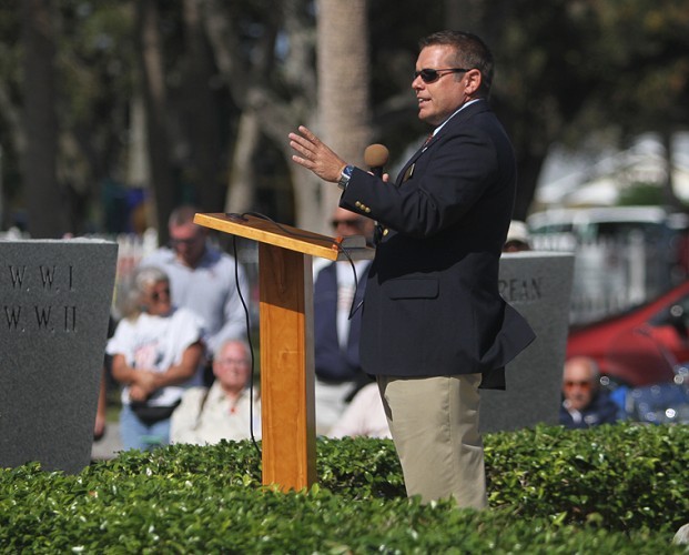 Sebastian celebrates Veterans Day