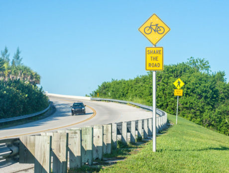 Motorists, bikers share Wabasso bridge – uneasily