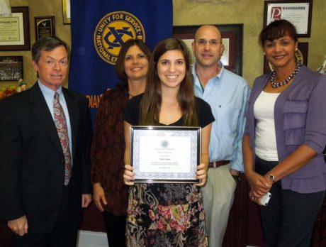 Exchange Club of Indian River honors Halle Horn