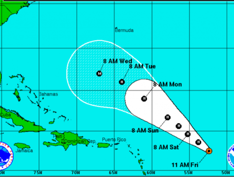 Katia a hurricane again – Sept. 2 – 11 a.m.