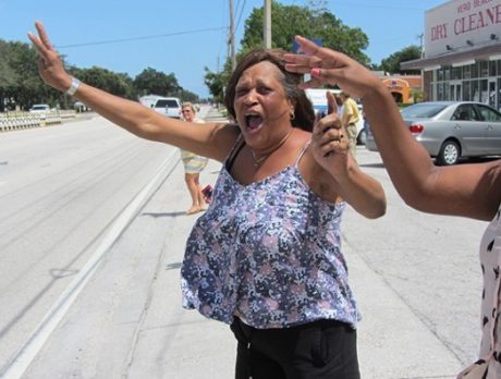 President Obama passes through Vero Beach