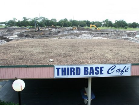 Sports Village field construction