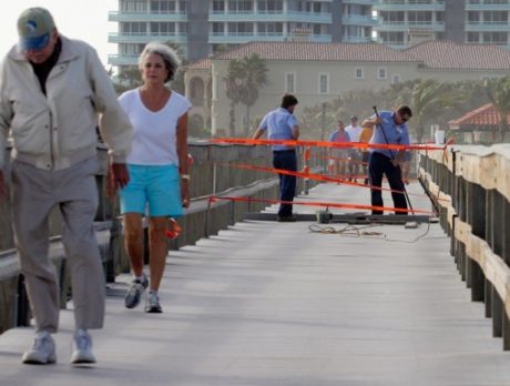 Repairing the boardwalk