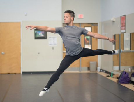 Ballet dancer punches his ticket to scholarship
