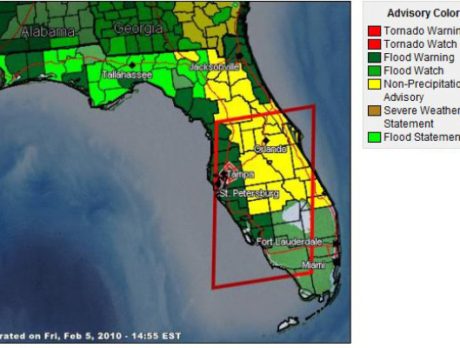 Tornado watch issued for Indian River County